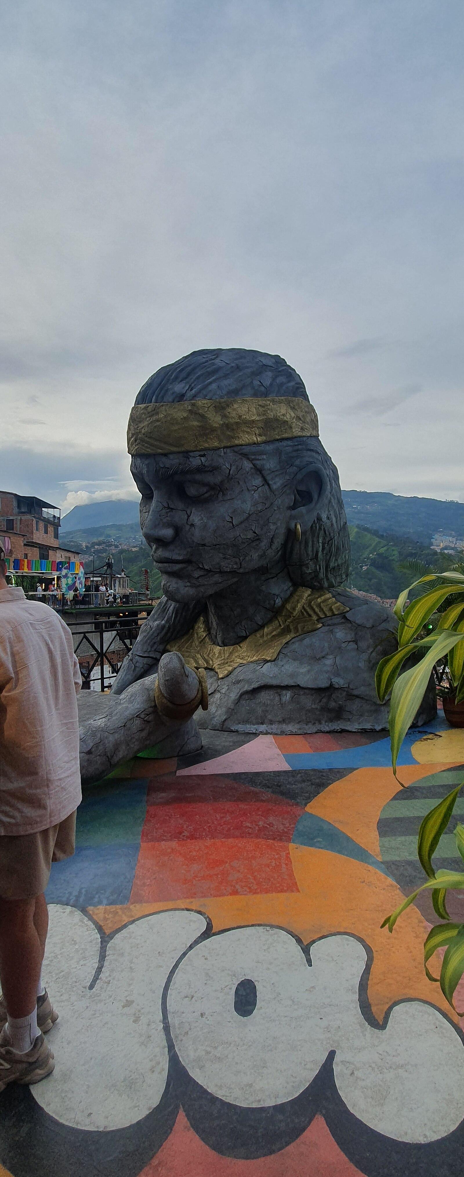 'Hand of Karol G' Comuna 13 Medellín Colombia 2024